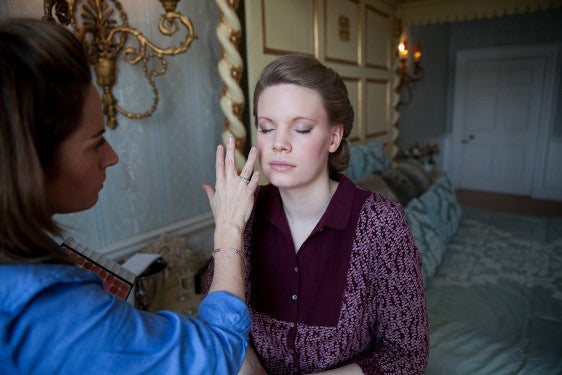BEAUTIFUL BRIDAL MAKEUP PICTURES BY EMMA CLEVELEY AT NORWOOD PARK
