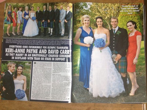 WEDDING MAKEUP SCOTLAND AS SEEN IN HELLO!